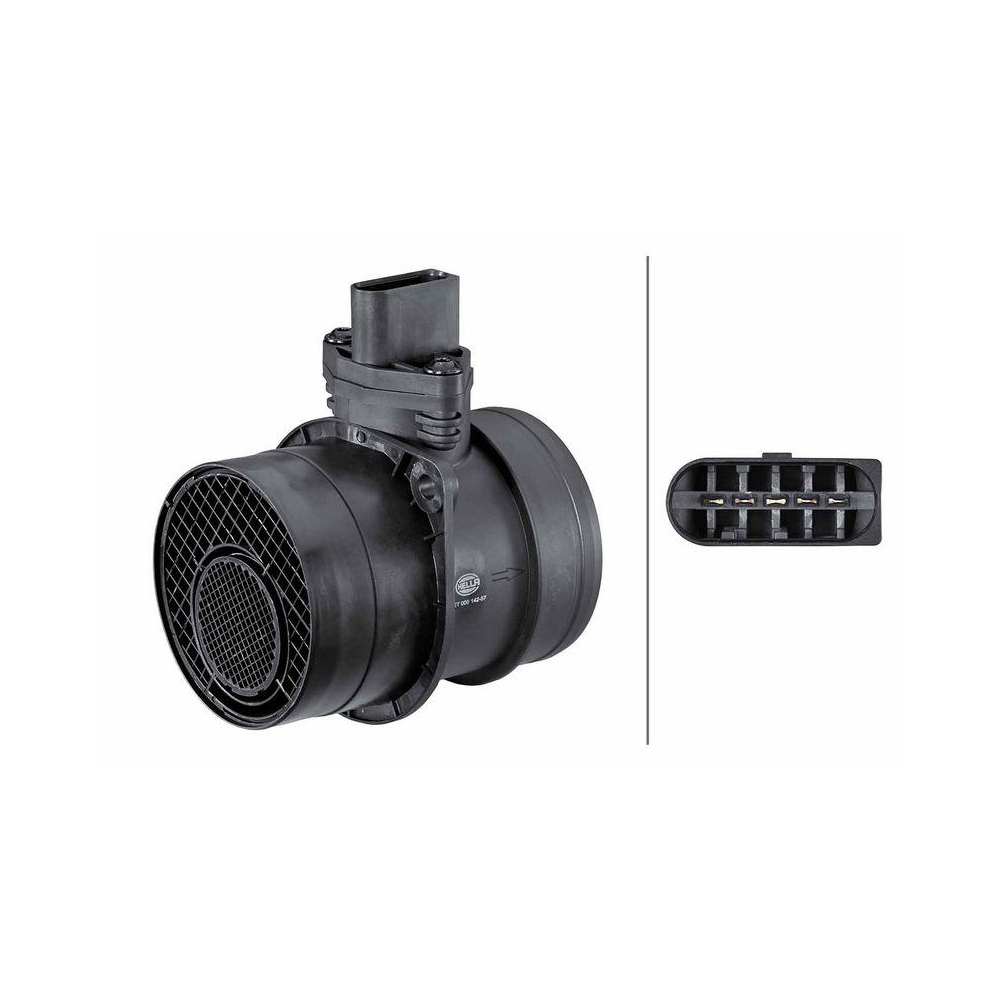 HELLA Luftmassenmesser 8ET 009 142-571 f&uuml;r AUDI FORD SEAT SKODA VW