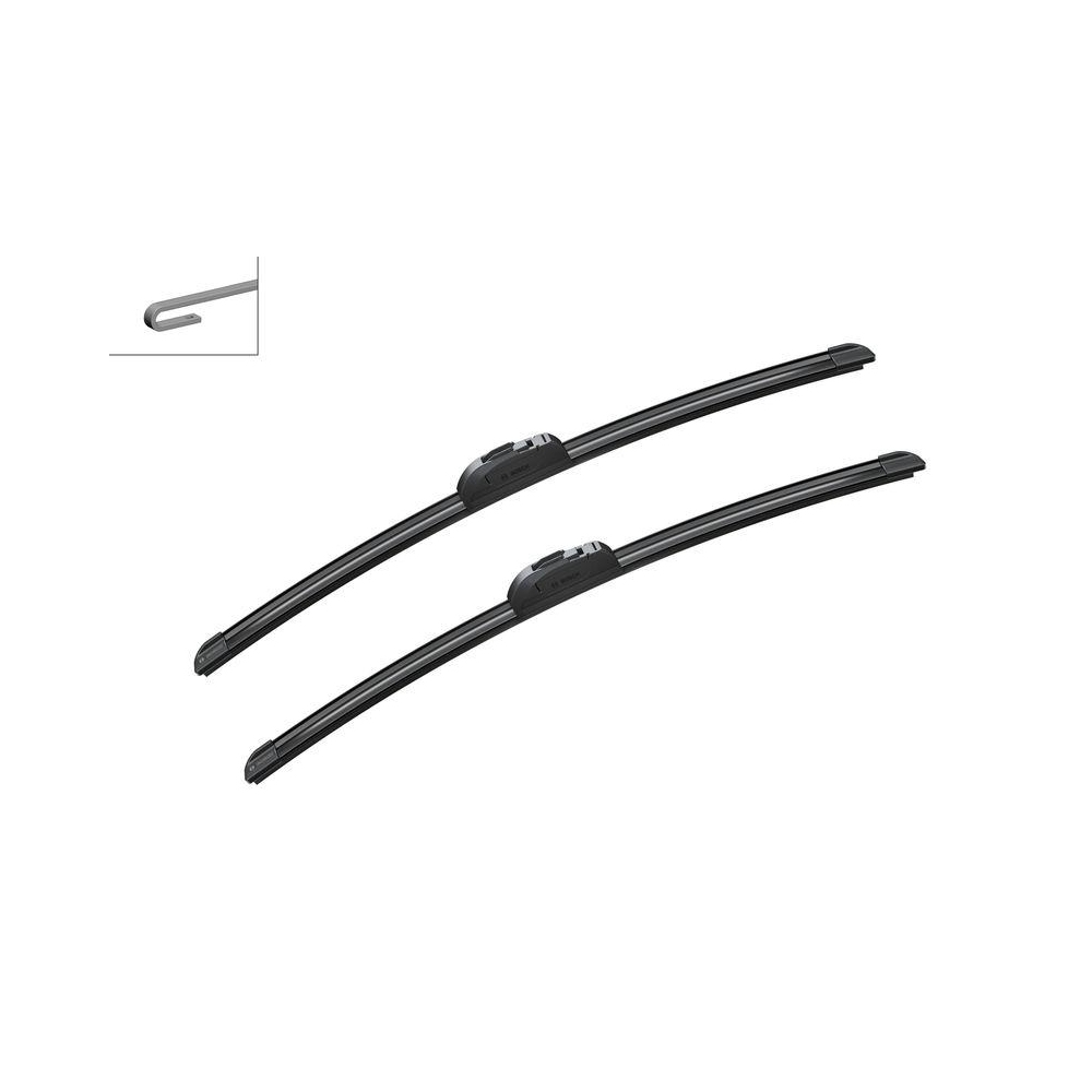 Wischblatt BOSCH 3 397 118 903 Aerotwin Retrofit für PORSCHE VW, vorne