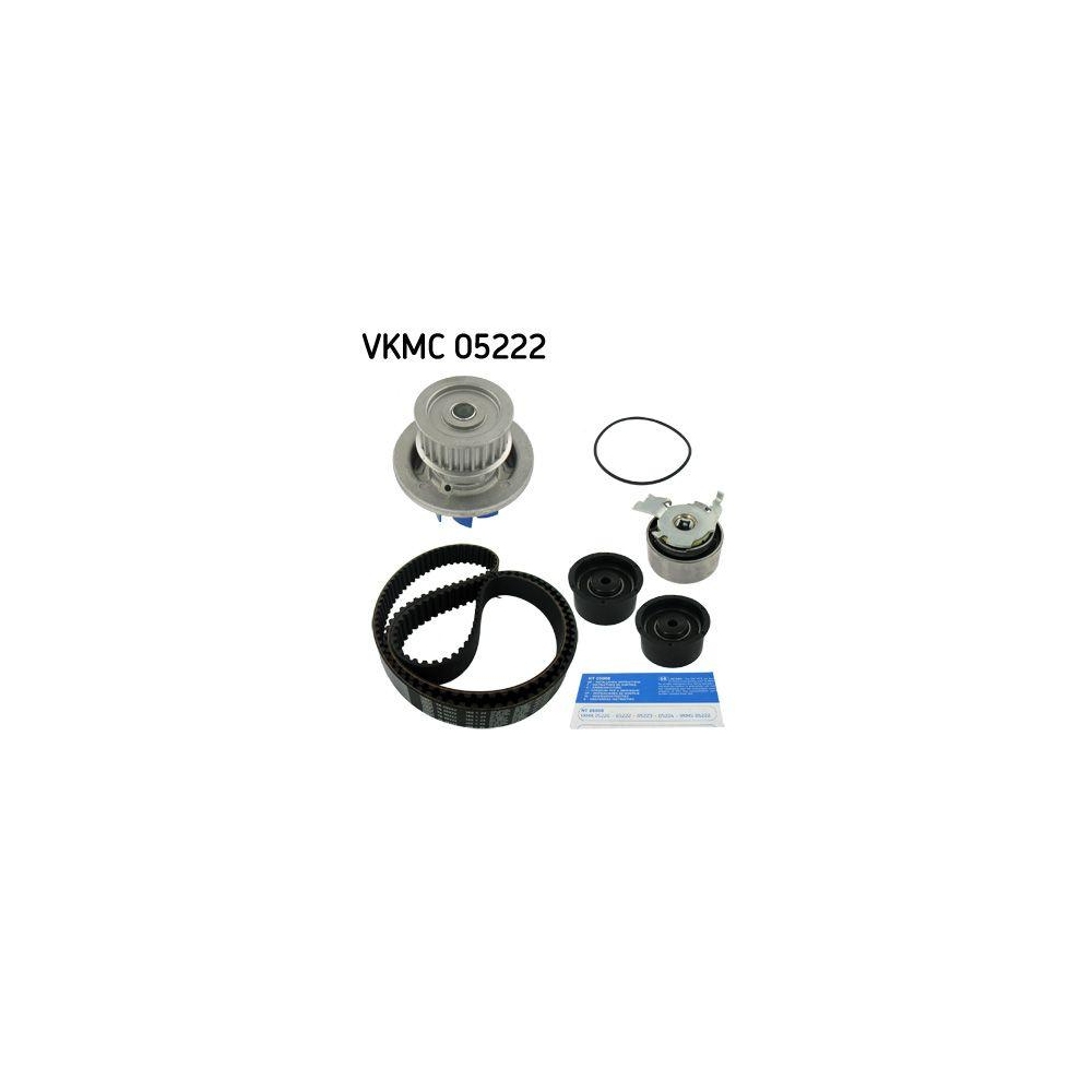 Wasserpumpe + Zahnriemensatz SKF VKMC 05222 f&uuml;r OPEL VAUXHALL CHEVROLET DAEWOO