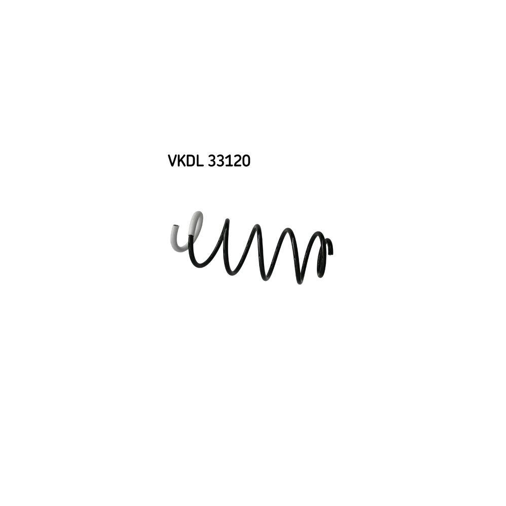 Fahrwerksfeder SKF VKDL 33120 f&uuml;r PEUGEOT, Vorderachse