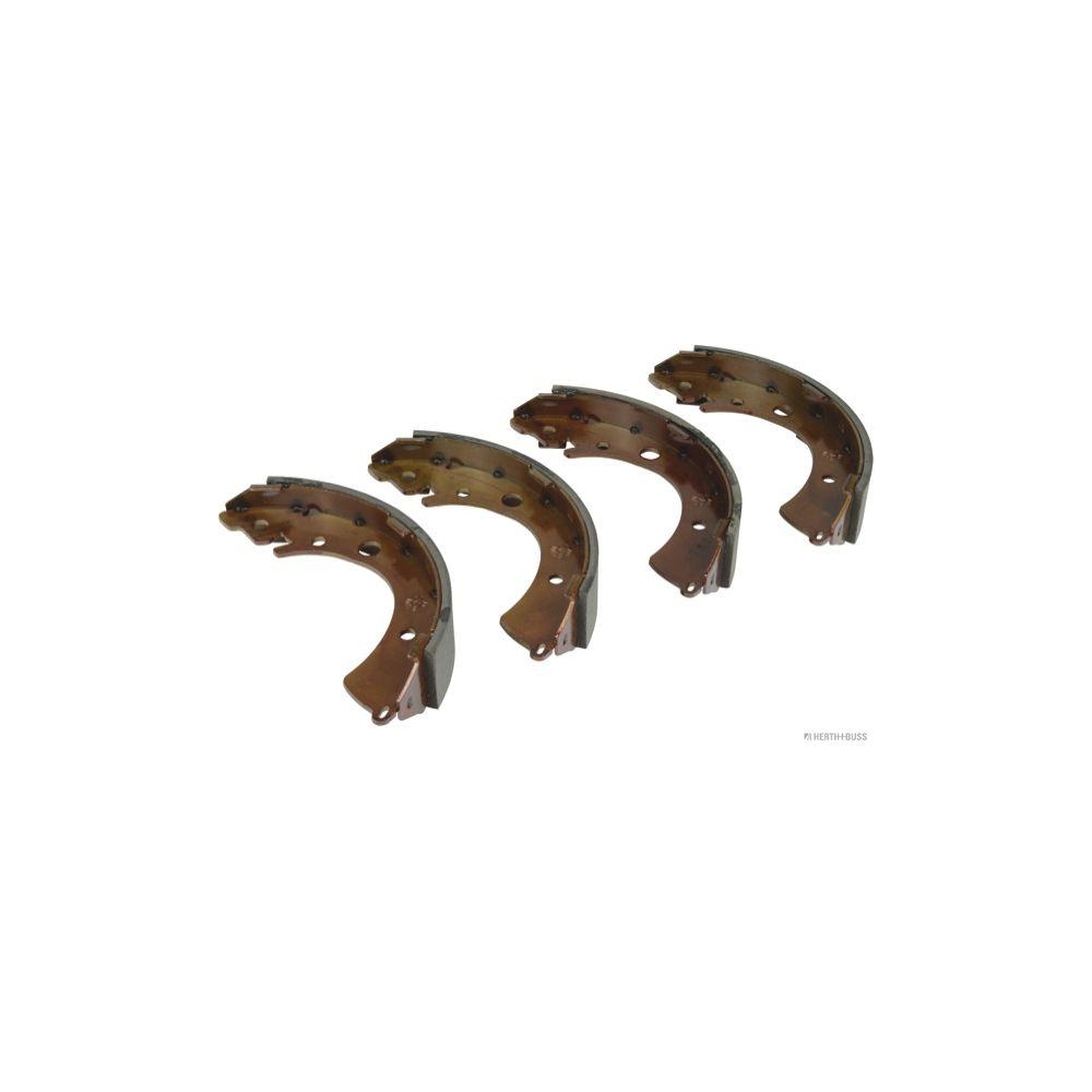 Bremsbackensatz HERTH+BUSS JAKOPARTS J3504010 für HONDA, Hinterachse