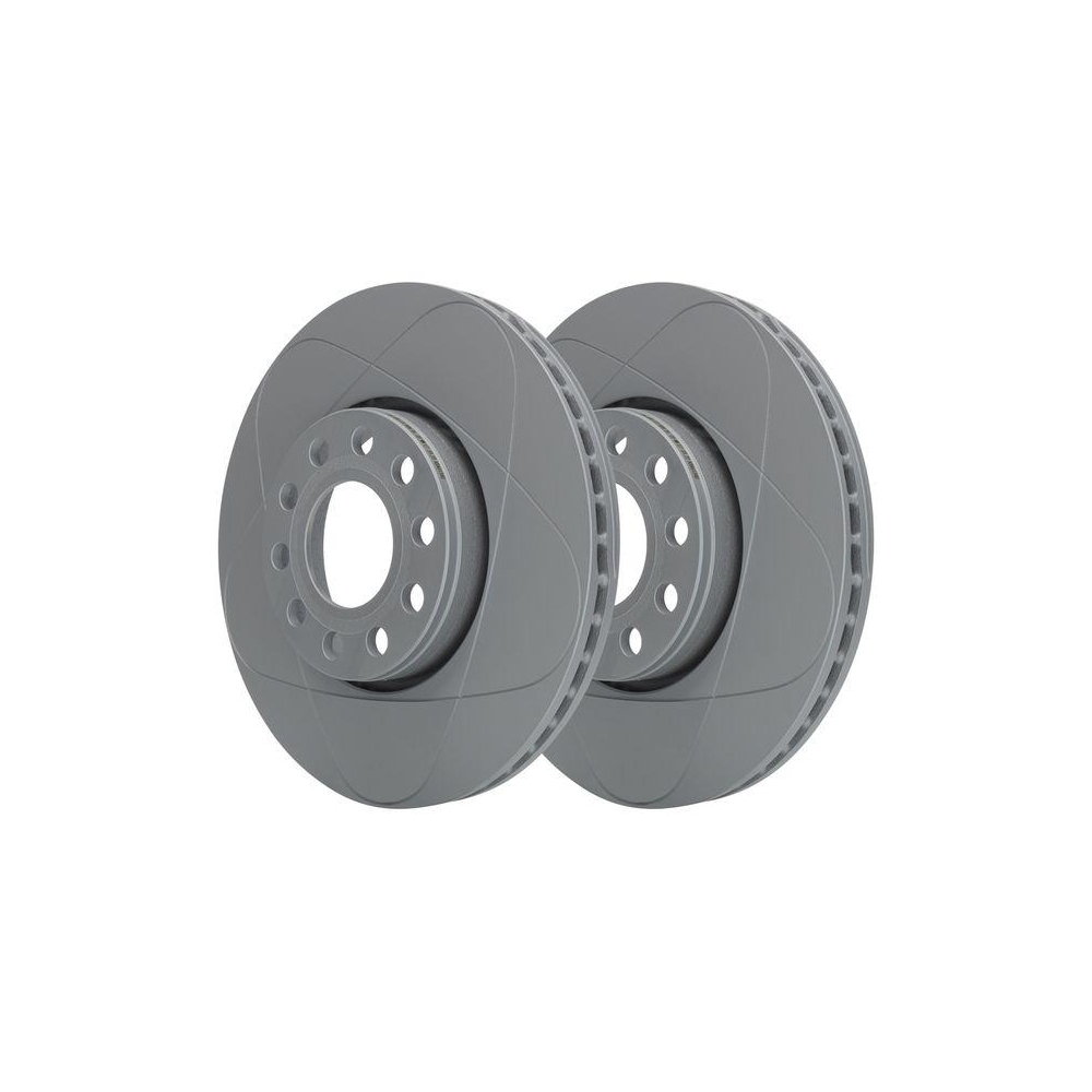 Bremsscheibe ATE 24.0325-0171.1 PowerDisc für SKODA VAG, Vorderachse