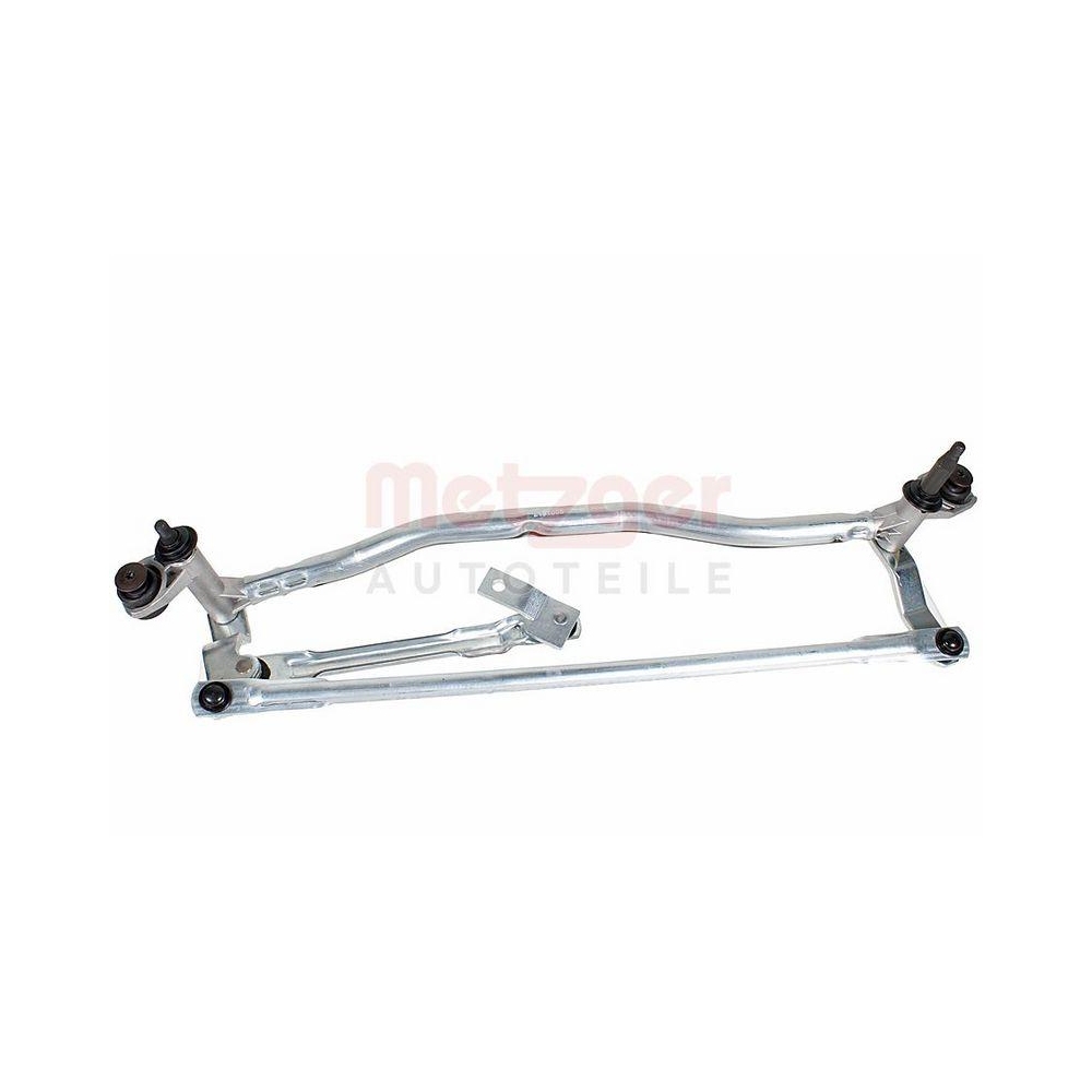 Wischergestänge METZGER 2191058 für AUDI, vorne