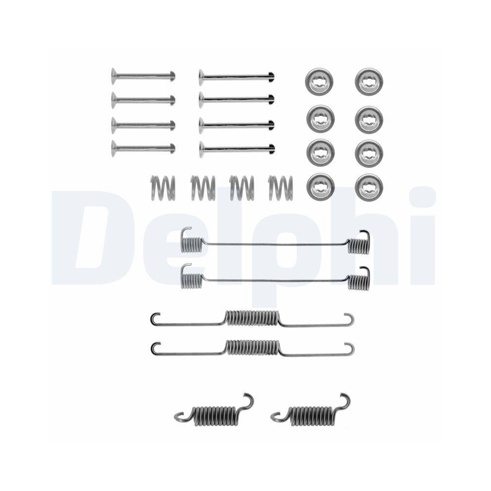 DELPHI LY1006 Zubeh&ouml;rsatz, Bremsbacken f&uuml;r FORD, Hinterachse