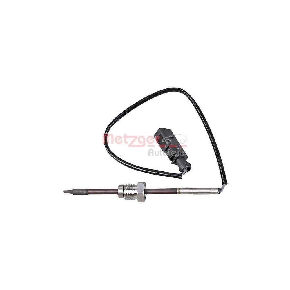 Sensor, Abgastemperatur METZGER 0894957 f&uuml;r AUDI VAG, vor Ru&szlig;partikelfilter