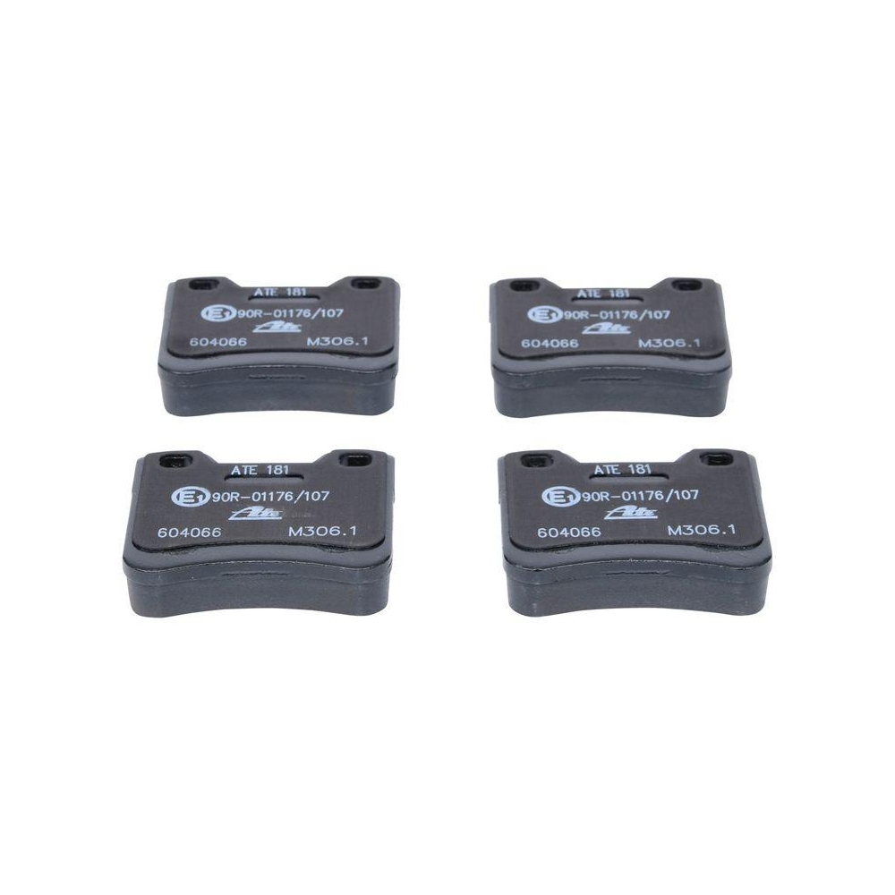 Bremsbelagsatz, Scheibenbremse ATE 13.0460-4066.2 f&uuml;r CITRO&Euml;N PEUGEOT