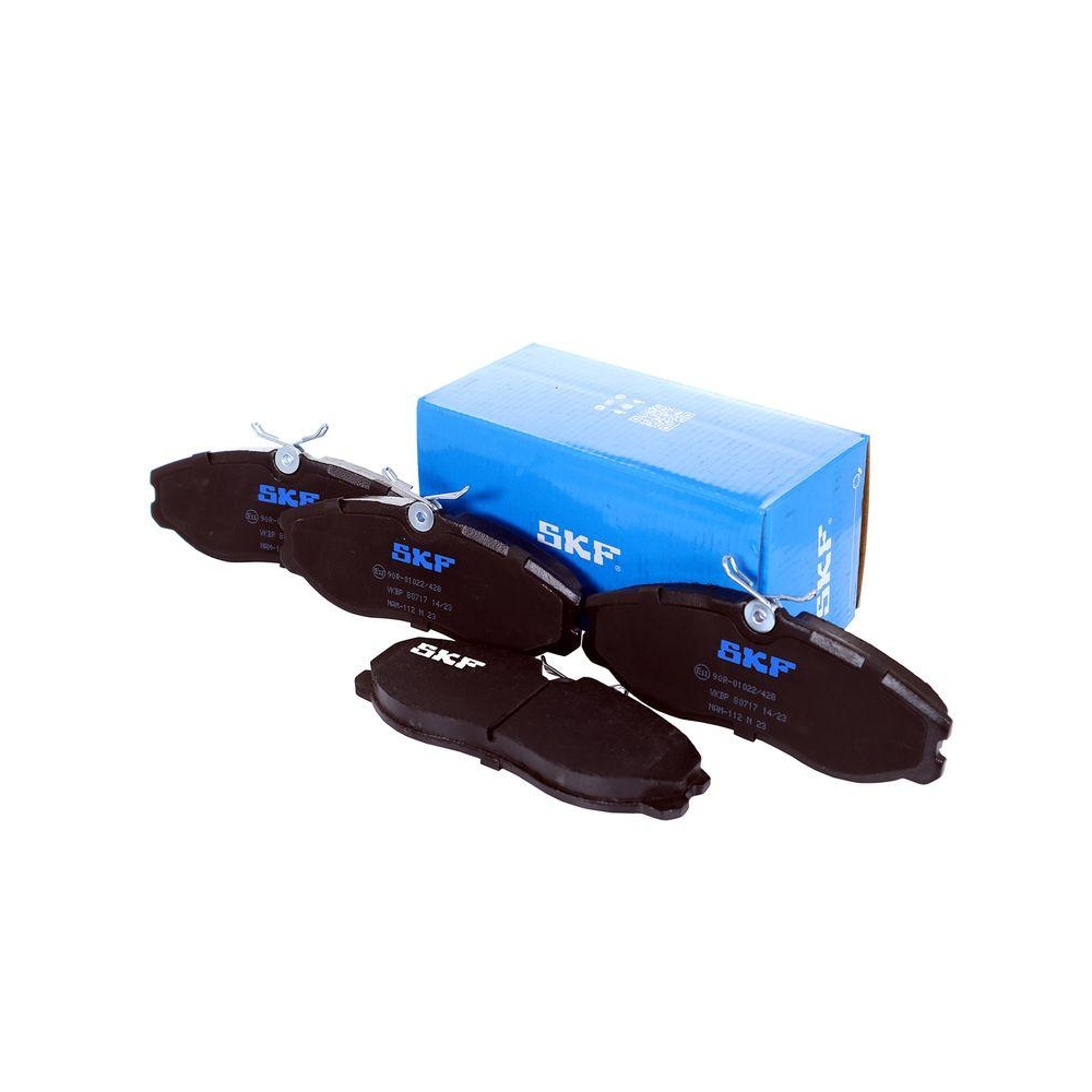 Bremsbelagsatz, Scheibenbremse SKF VKBP 80717 f&uuml;r FORD NISSAN, Vorderachse