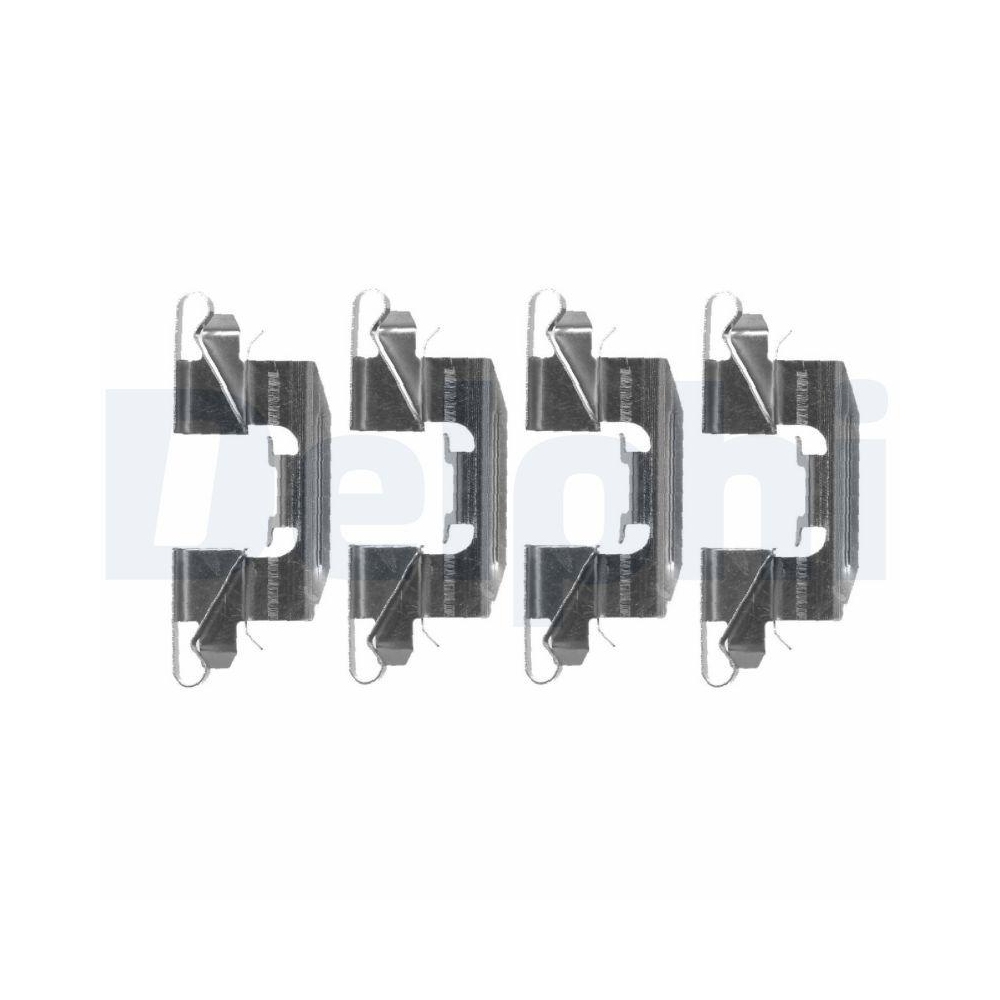 DELPHI LX0523 Zubeh&ouml;rsatz, Scheibenbremsbelag f&uuml;r, Hinterachse