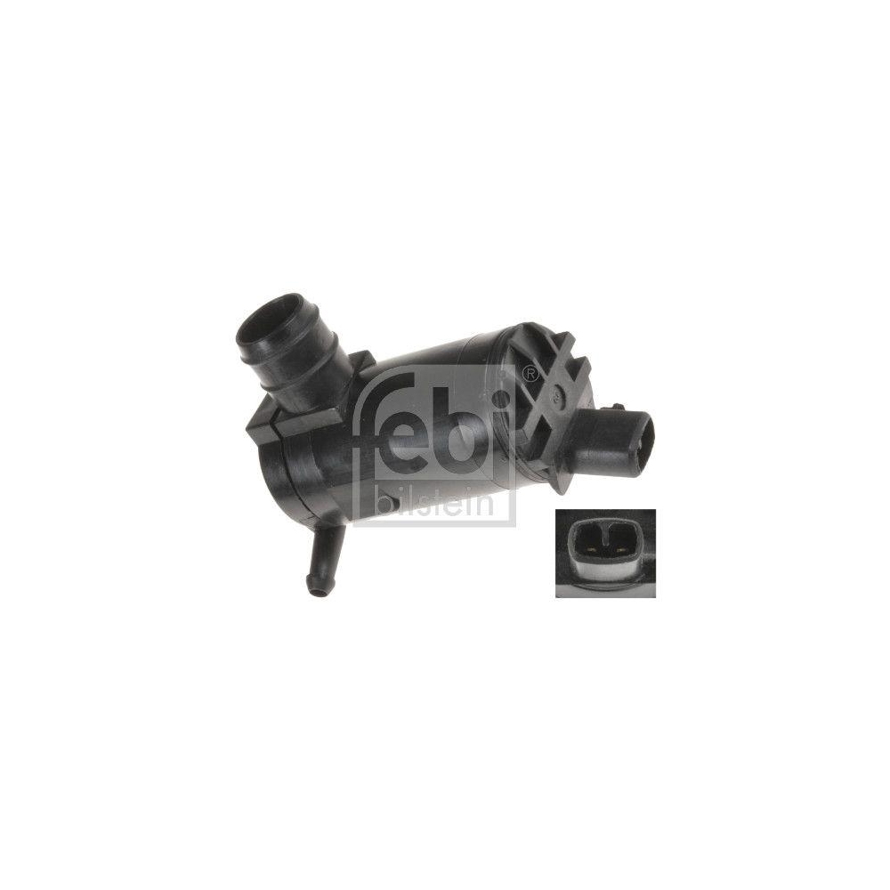Waschwasserpumpe, Scheibenreinigung FEBI BILSTEIN 109268 für CHEVROLET DAEWOO