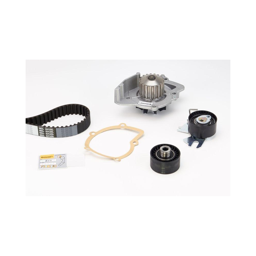 Wasserpumpe + Zahnriemensatz CONTINENTAL CTAM CT1091WP1 f&uuml;r CITRO&Euml;N FIAT FORD
