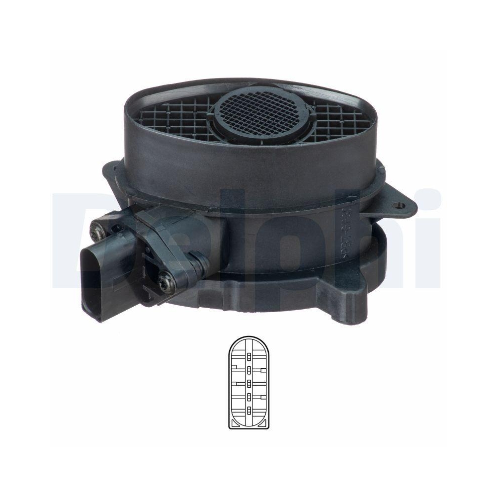 DELPHI AF10728-12B1 Luftmassenmesser f&uuml;r BMW