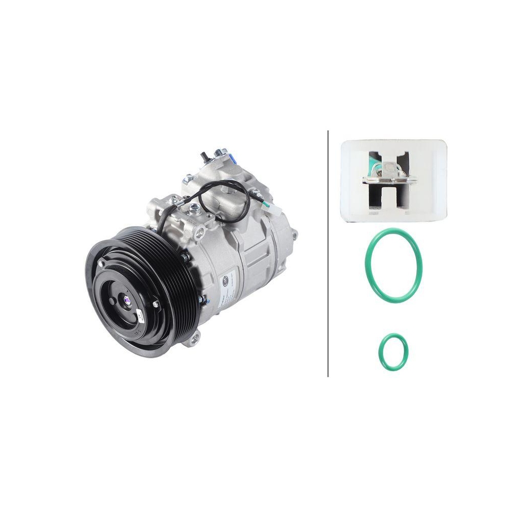 HELLA Kompressor, Klimaanlage 8FK 366 200-071 >>> Easy2Fit <<< für MERCEDES-BENZ