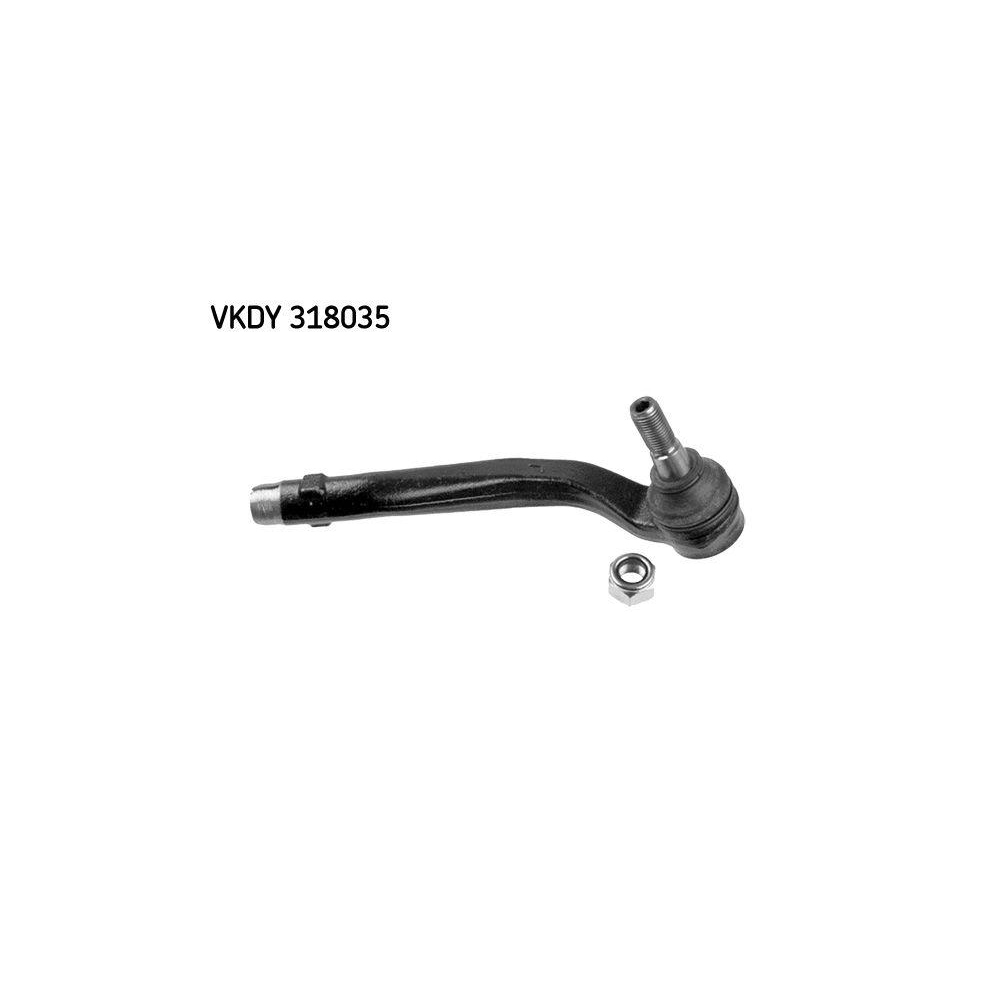 Spurstangenkopf SKF VKDY 318035 f&uuml;r MERCEDES-BENZ, Vorderachse links