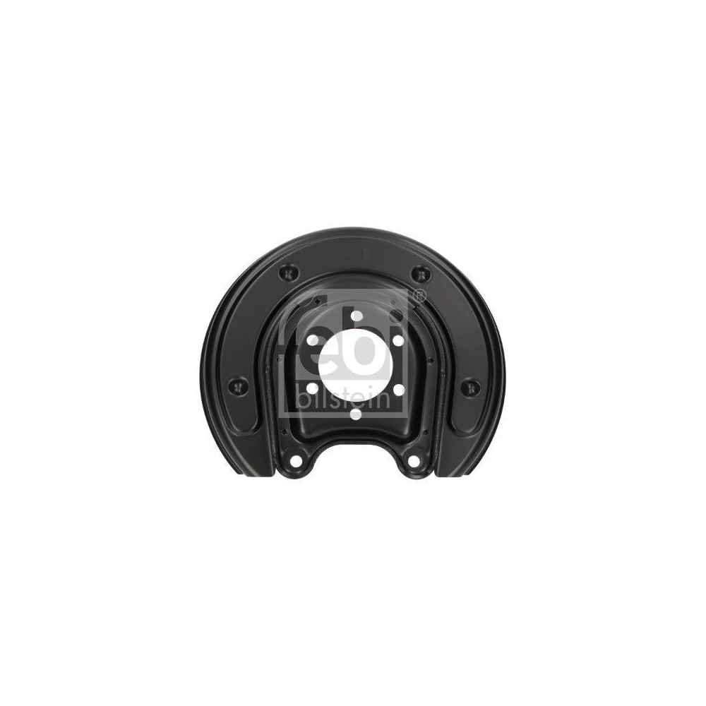 FEBI BILSTEIN Spritzblech, Bremsscheibe 197442 f&uuml;r MITSUBISHI, Hinterachse links