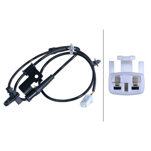 HELLA 6PU 358 418-201 Sensor, Raddrehzahl f&uuml;r HYUNDAI, Vorderachse rechts