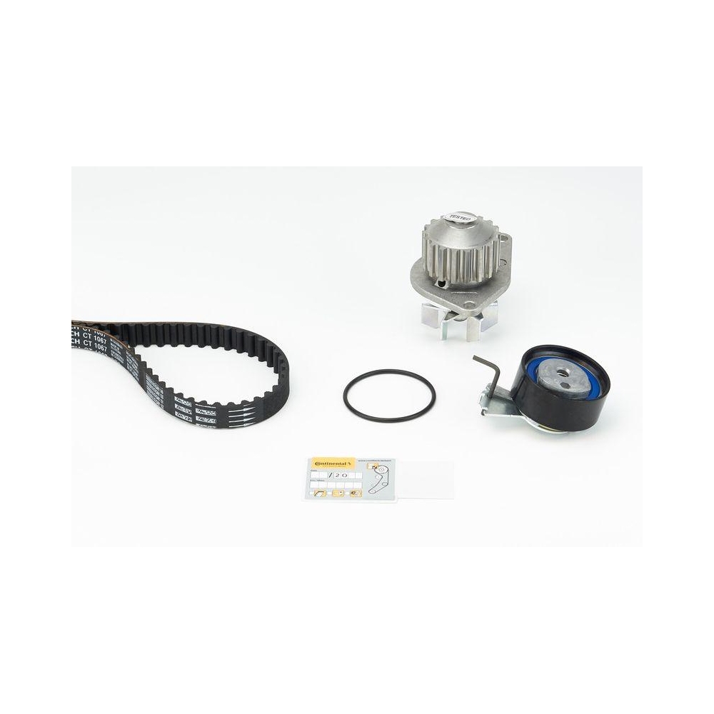 Wasserpumpe + Zahnriemensatz CONTINENTAL CTAM CT1067WP1 für CITROËN FIAT PEUGEOT