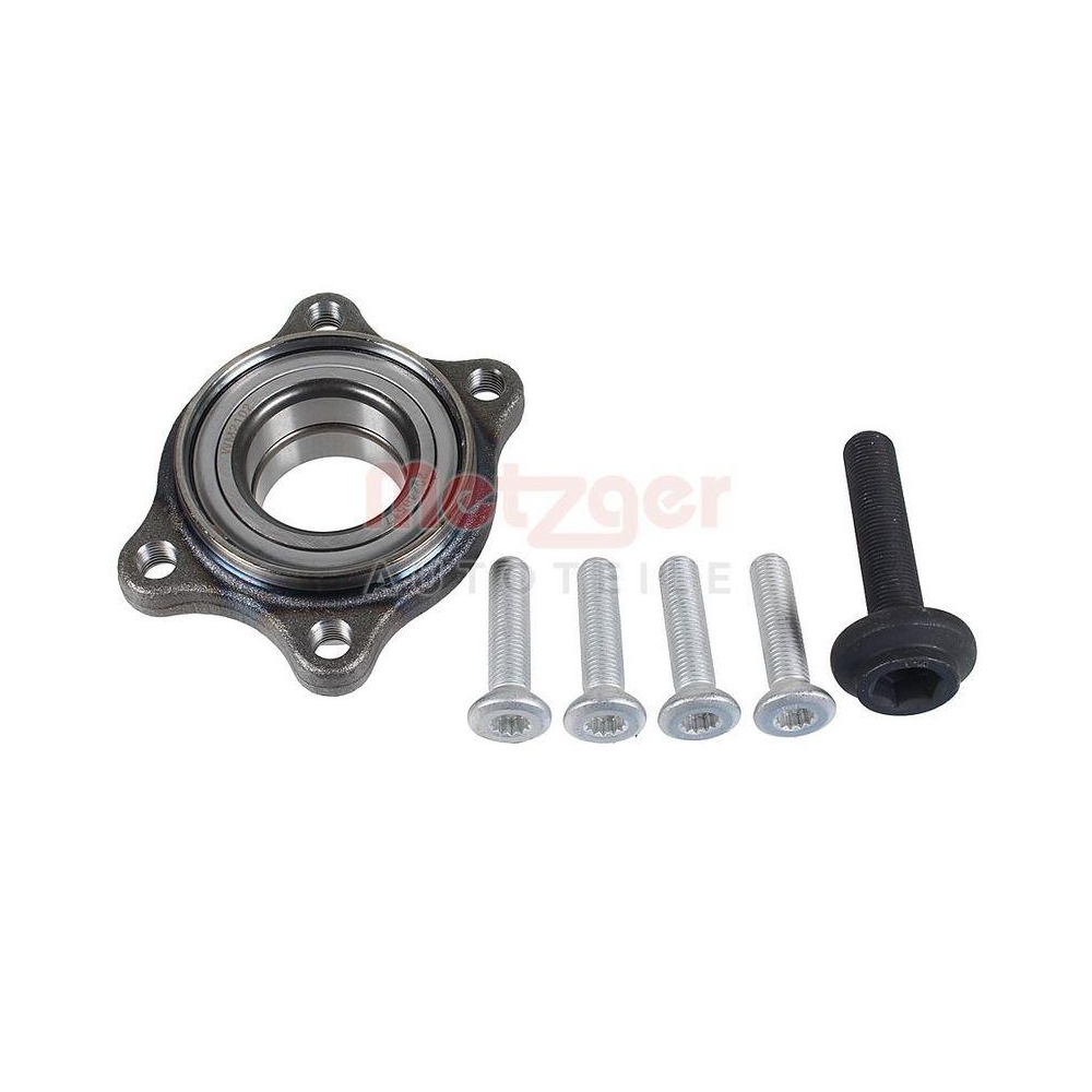 Radlagersatz METZGER WM 2102 f&uuml;r AUDI SEAT VW, Hinterachse, Vorderachse