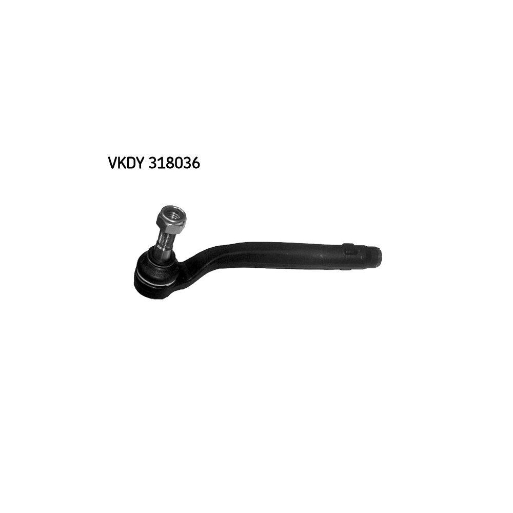 Spurstangenkopf SKF VKDY 318036 f&uuml;r MERCEDES-BENZ, Vorderachse rechts