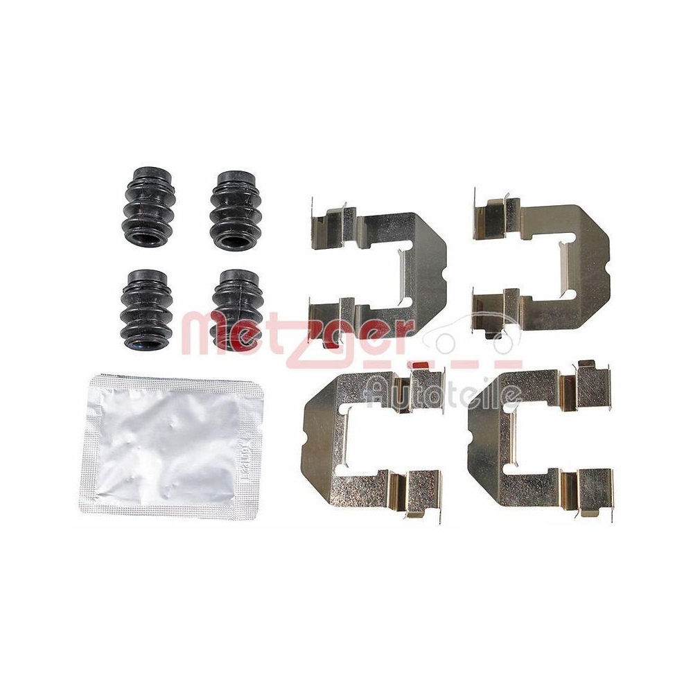 Zubeh&ouml;rsatz, Scheibenbremsbelag METZGER 109-0162 GREENPARTS f&uuml;r, Hinterachse