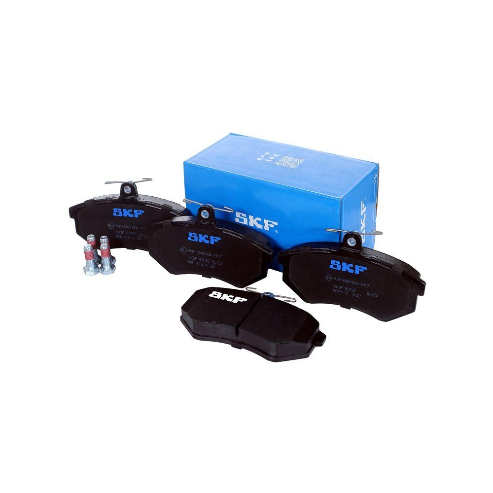 Bremsbelagsatz, Scheibenbremse SKF VKBP 80722 für AUDI VW, Vorderachse
