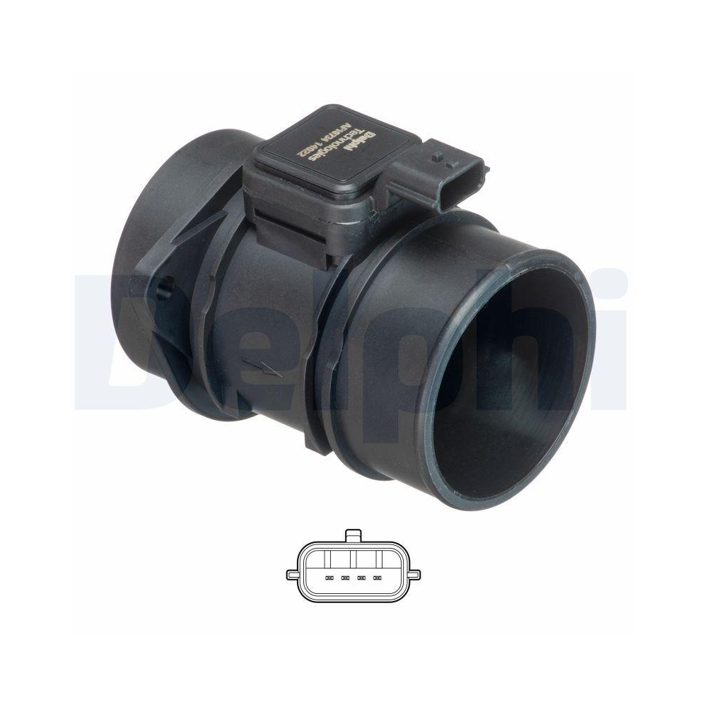 DELPHI AF10734-12B1 Luftmassenmesser f&uuml;r NISSAN