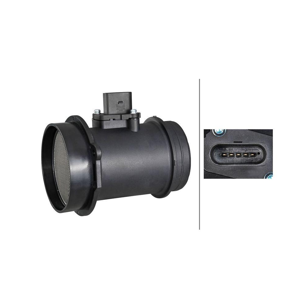 HELLA Luftmassenmesser 8ET 009 142-791 f&uuml;r AUDI SEAT SKODA VW HITACHI