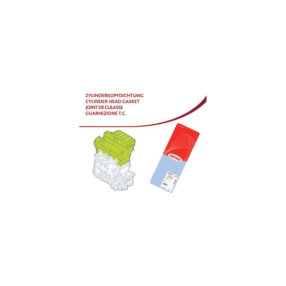 Dichtung, Zylinderkopf CORTECO 83403014 für BMW
