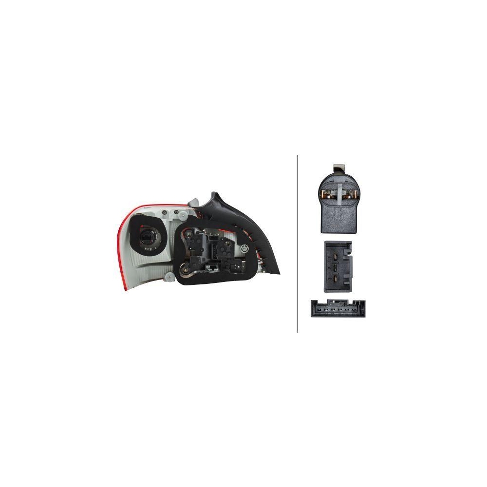 HELLA Heckleuchte 2VP 010 756-221 für BMW, rechts