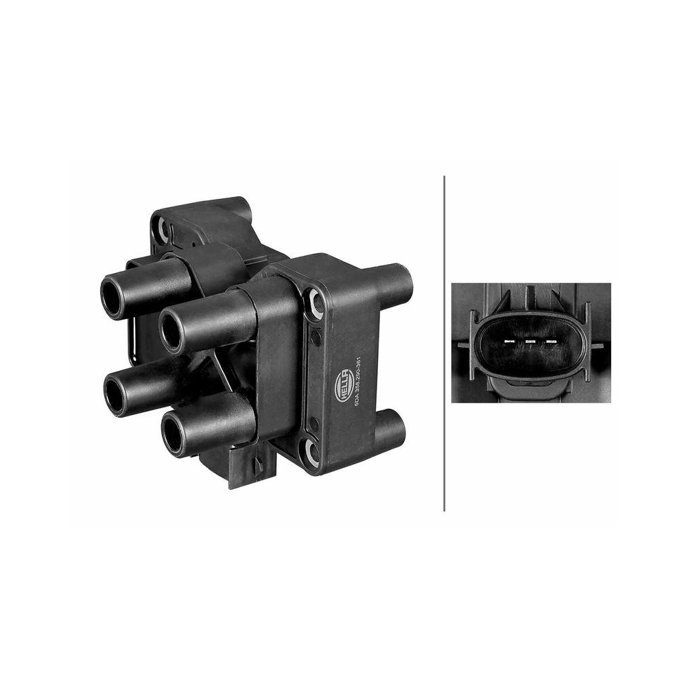 HELLA Z&uuml;ndspule 5DA 358 290-361 f&uuml;r FORD MAZDA VOLVO