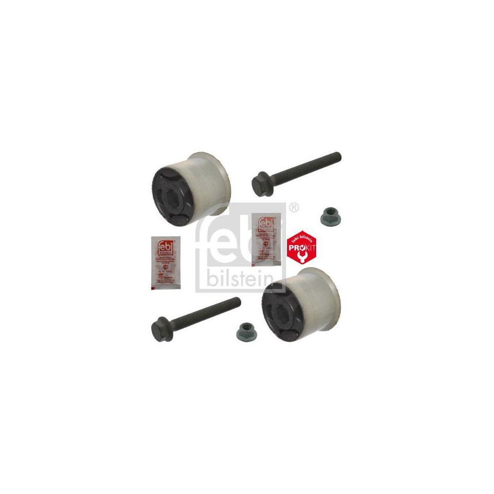FEBI BILSTEIN Lagerung, Lenker 39228 ProKit f&uuml;r SEAT SKODA VW, Vorderachse links