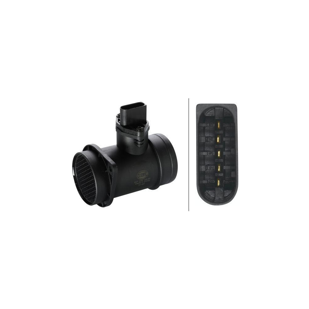 HELLA Luftmassenmesser 8ET 009 142-861 f&uuml;r AUDI SEAT SKODA VW