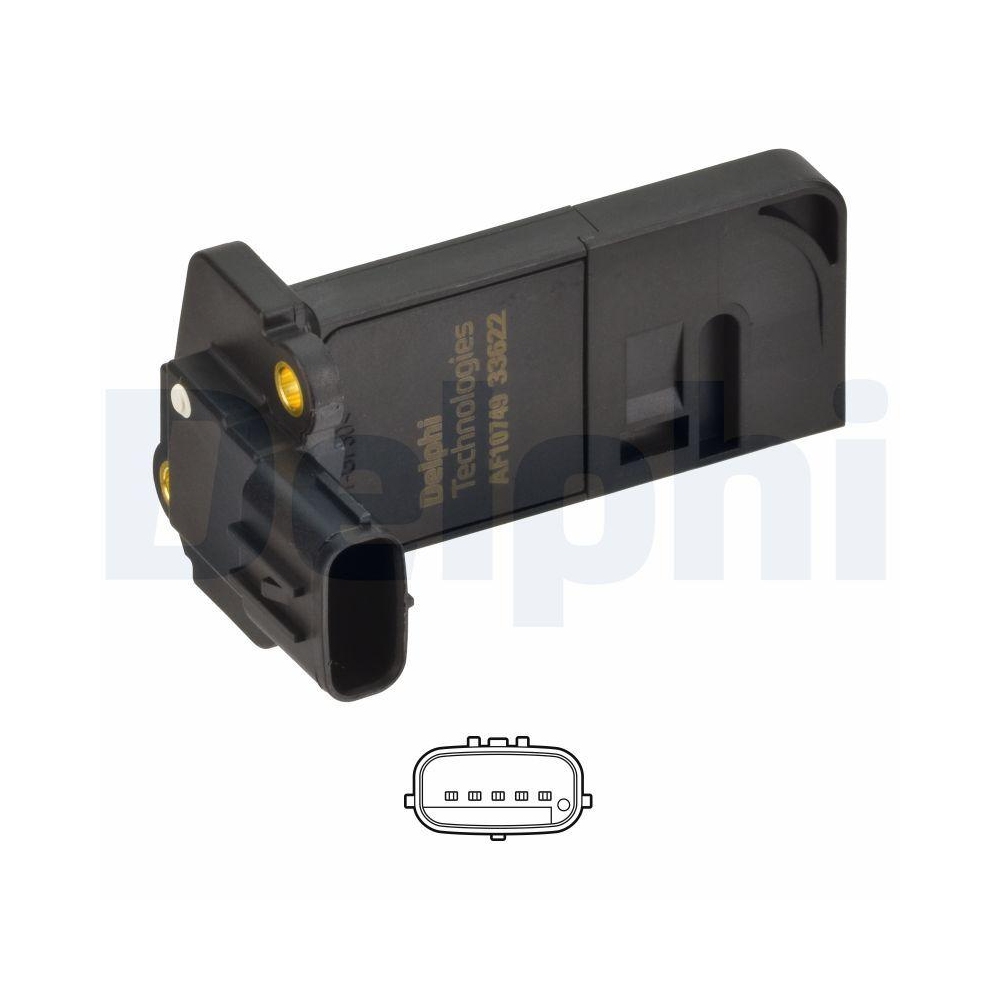 DELPHI AF10749-12B1 Luftmassenmesser f&uuml;r ISUZU HITACHI