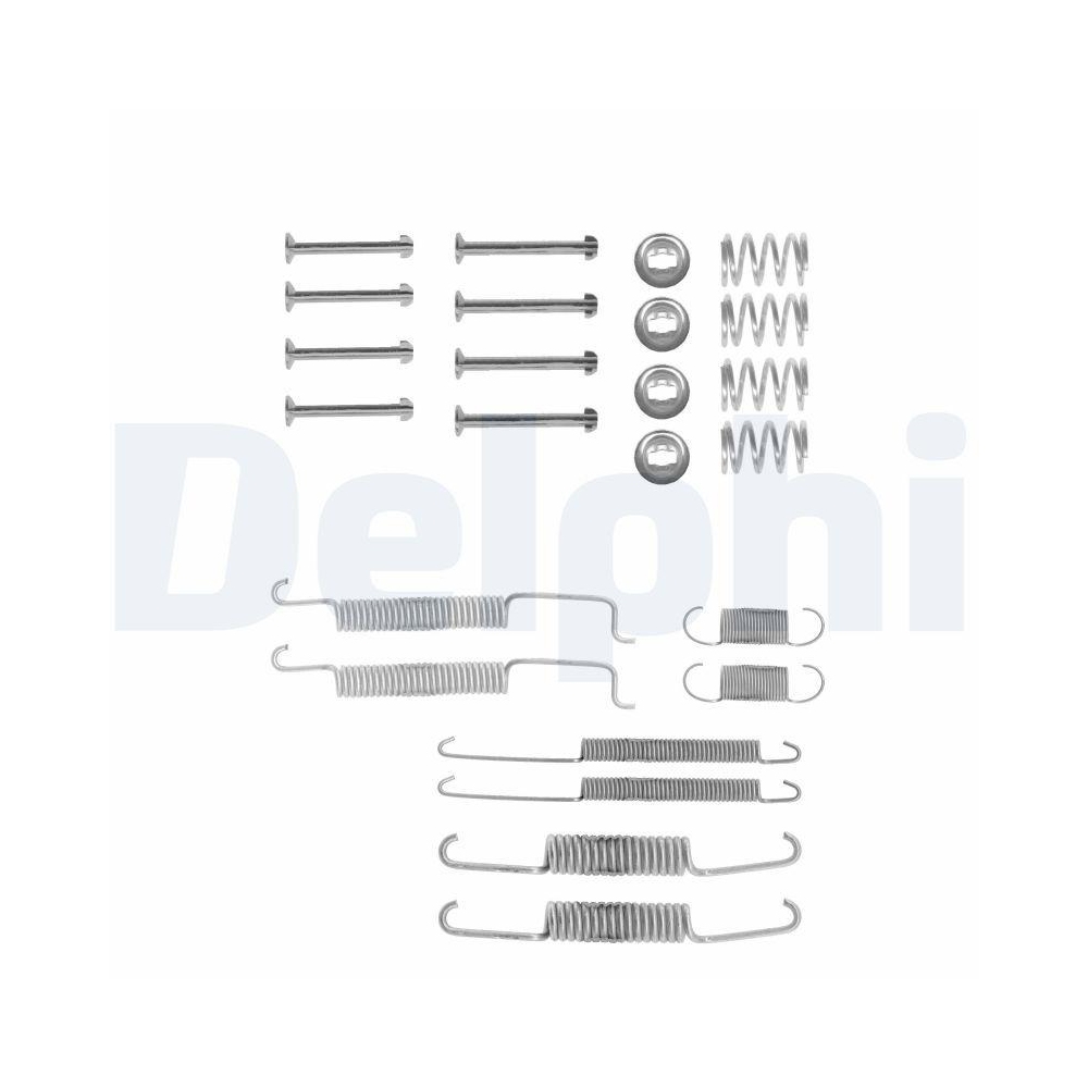 DELPHI LY1026 Zubeh&ouml;rsatz, Bremsbacken f&uuml;r SEAT VW, Hinterachse