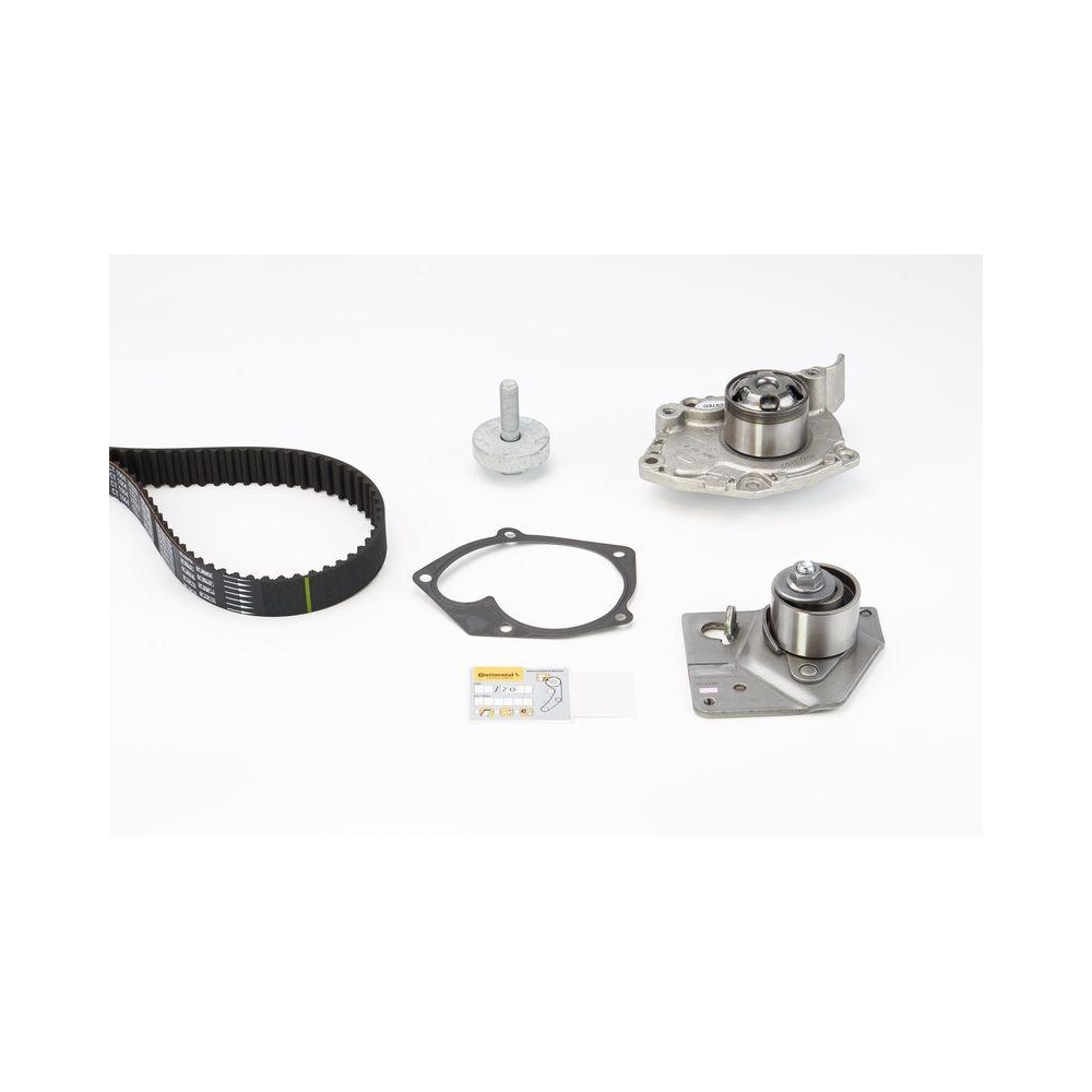 Wasserpumpe + Zahnriemensatz CONTINENTAL CTAM CT1064WP2 f&uuml;r RENAULT