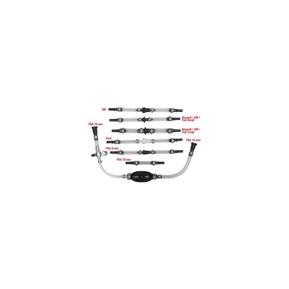 Entlüftungswerkzeugsatz, Kraftstoffsystem KS TOOLS 150.9030 für