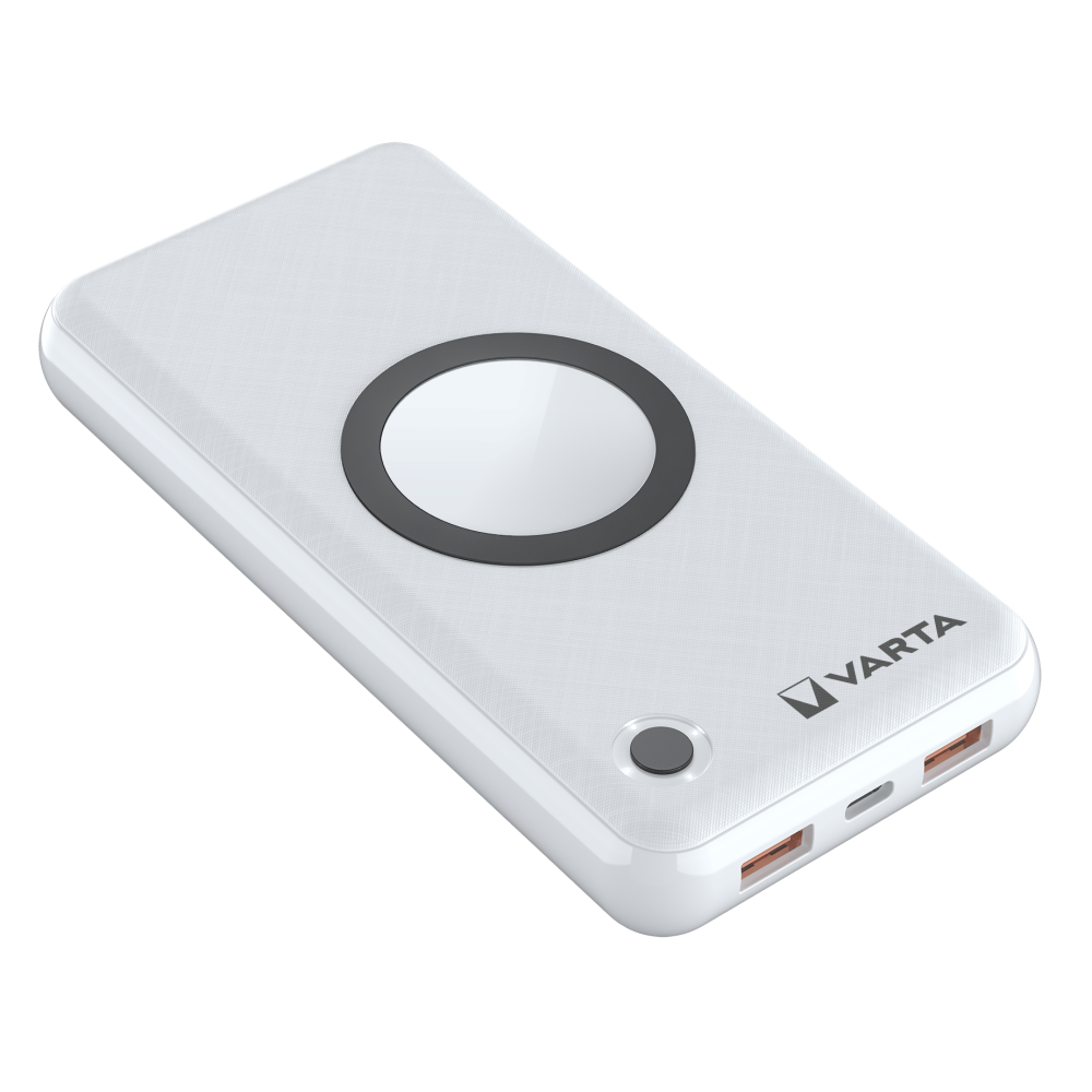 VARTA Wireless Power Bank 20000mAh Box Powerbank kabellos Laden Batterie Reisen