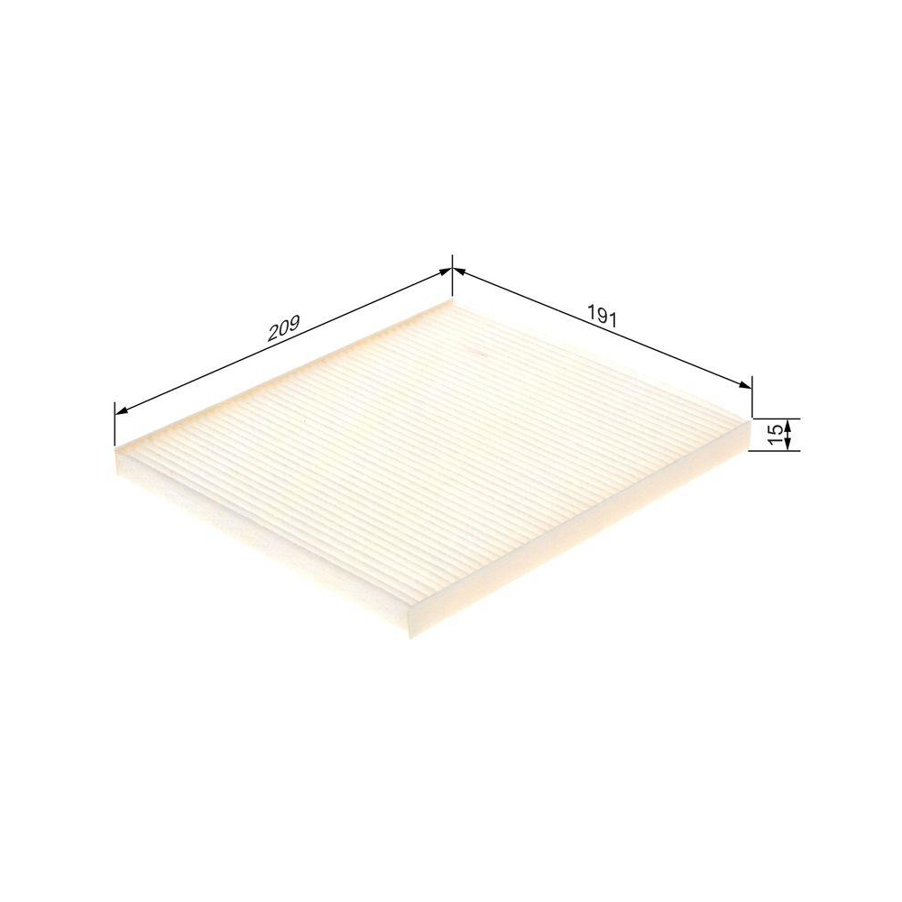 Filter, Innenraumluft BOSCH 1 987 435 114 für HYUNDAI