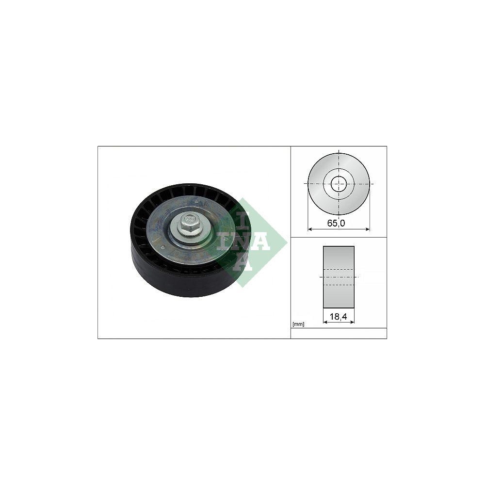 Umlenk-/F&uuml;hrungsrolle, Keilrippenriemen Schaeffler INA 532 0913 10 f&uuml;r FORD