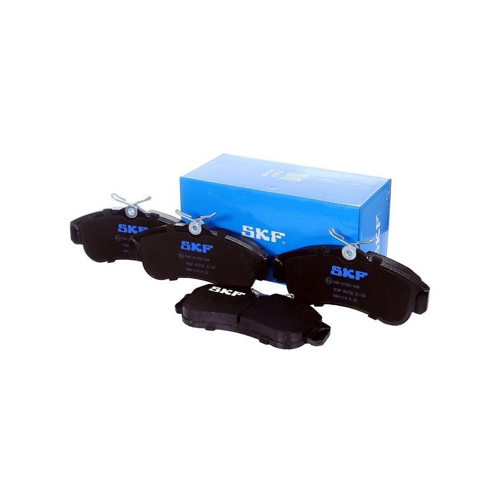 Bremsbelagsatz, Scheibenbremse SKF VKBP 80726 f&uuml;r NISSAN, Vorderachse
