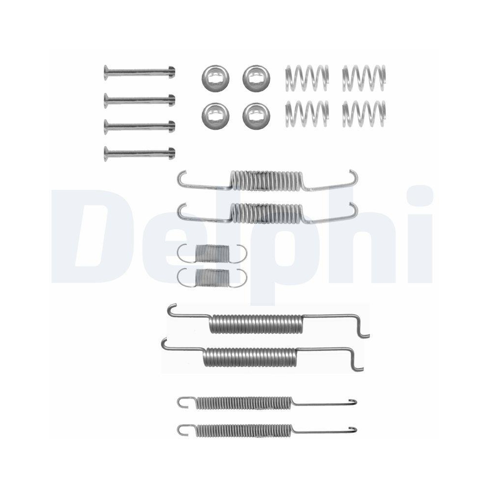 DELPHI LY1033 Zubeh&ouml;rsatz, Bremsbacken f&uuml;r, Hinterachse