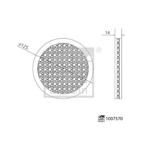 FEBI BILSTEIN 1007570 Filter, Innenraumluft f&uuml;r IRISBUS