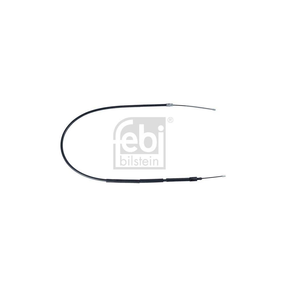 FEBI BILSTEIN Seilzug, Feststellbremse 17907 f&uuml;r PEUGEOT, hinten rechts