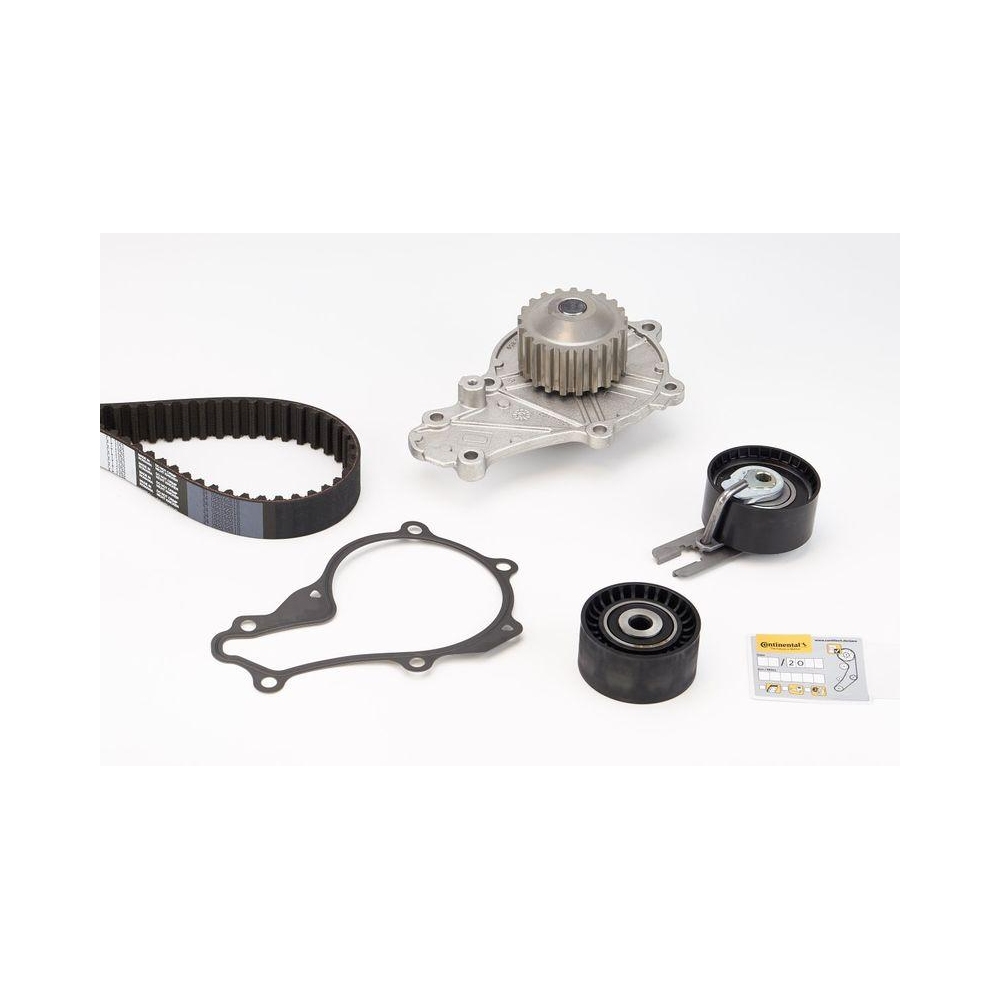 Wasserpumpe + Zahnriemensatz CONTINENTAL CTAM CT1063WP2 f&uuml;r CITRO&Euml;N FORD PEUGEOT