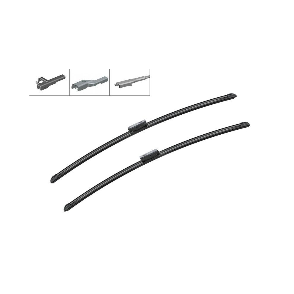 Wischblatt BOSCH 3 397 014 121 Aerotwin Multi-Clip für FORD PEUGEOT, vorne