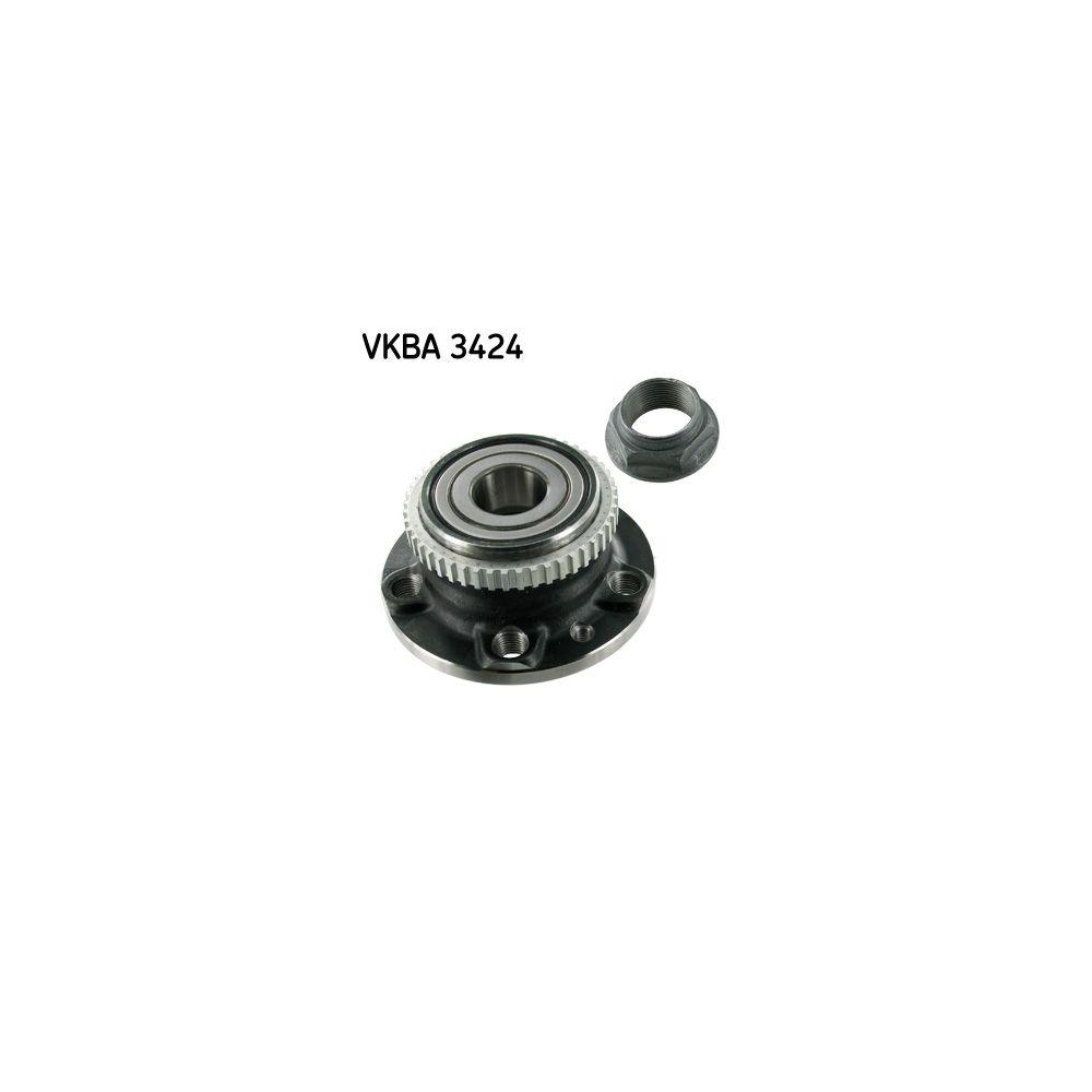 Radlagersatz SKF VKBA 3424 f&uuml;r CITRO&Euml;N FIAT LANCIA PEUGEOT, Hinterachse