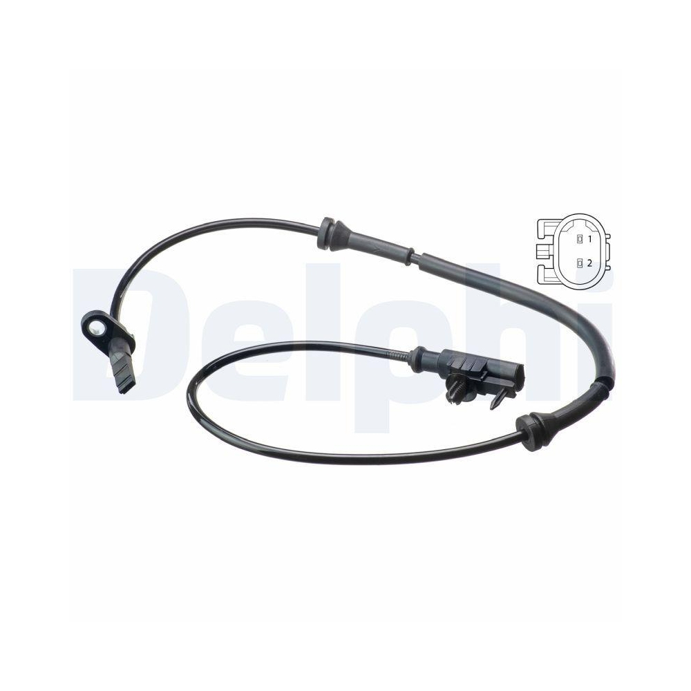 DELPHI SS20678 Sensor, Raddrehzahl f&uuml;r MITSUBISHI SMART, Vorderachse