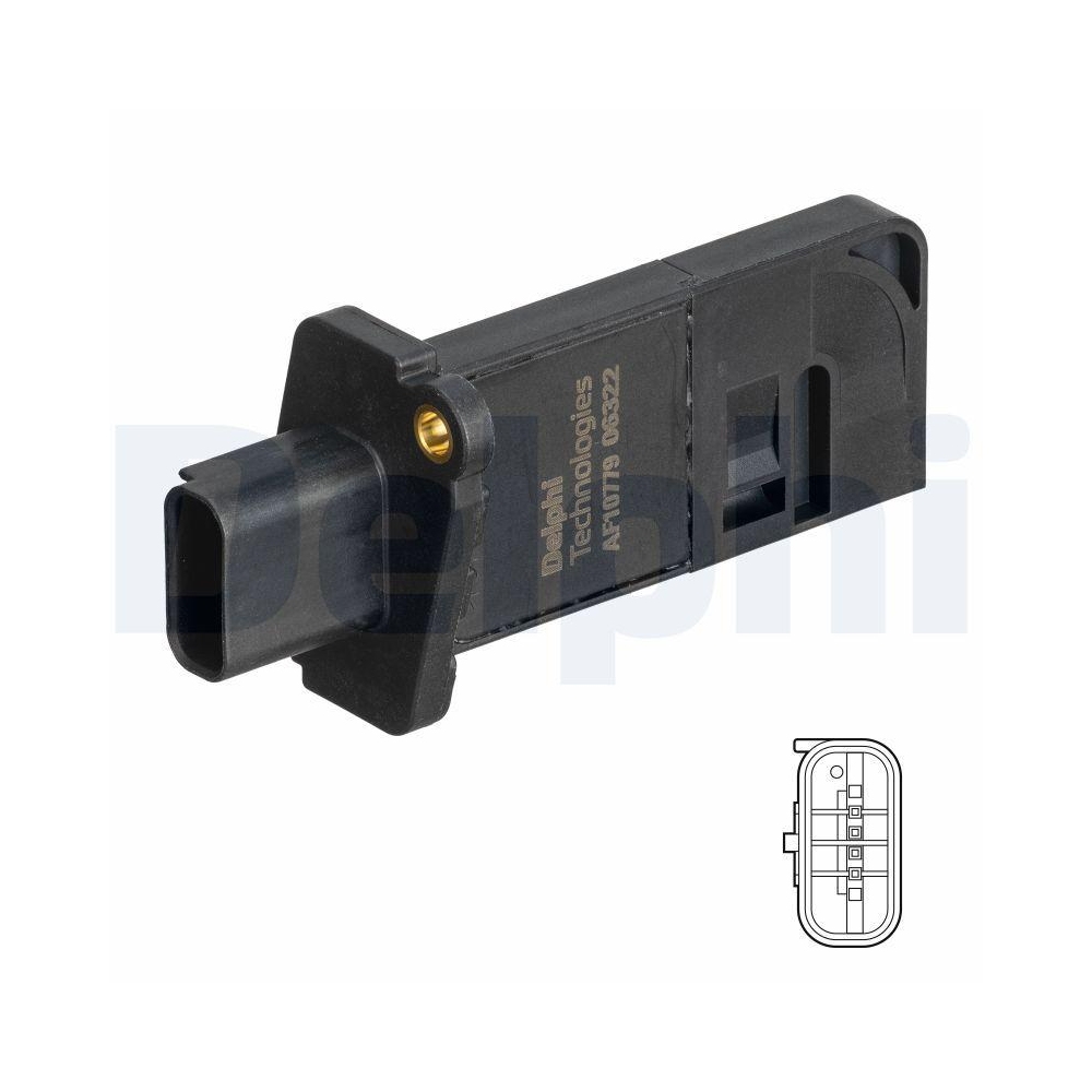 DELPHI AF10779-12B1 Luftmassenmesser f&uuml;r FORD