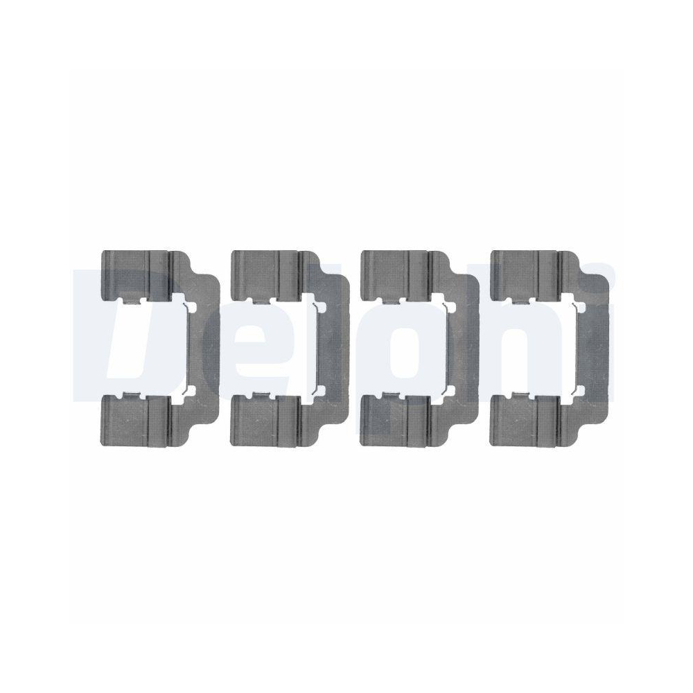 DELPHI LX0533 Zubeh&ouml;rsatz, Scheibenbremsbelag f&uuml;r, Hinterachse