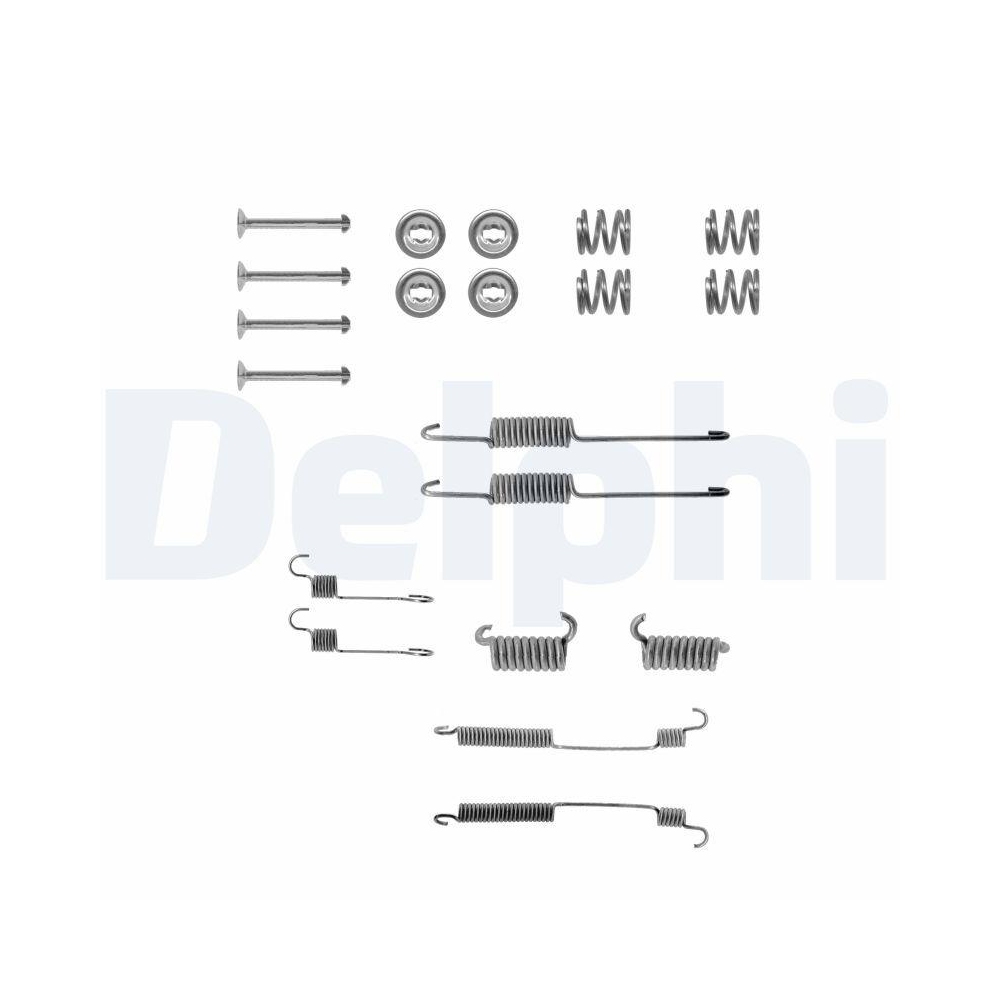 DELPHI LY1034 Zubehörsatz, Bremsbacken für FORD, Hinterachse