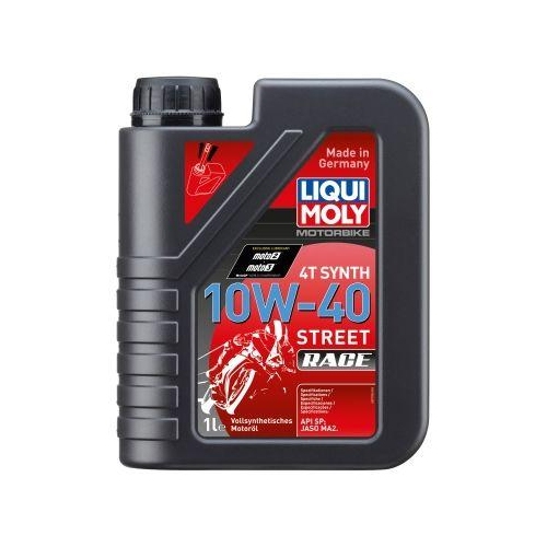 Motor&ouml;l LIQUI MOLY 20753 Motorbike 4T Synth 10W-40 Street Race f&uuml;r